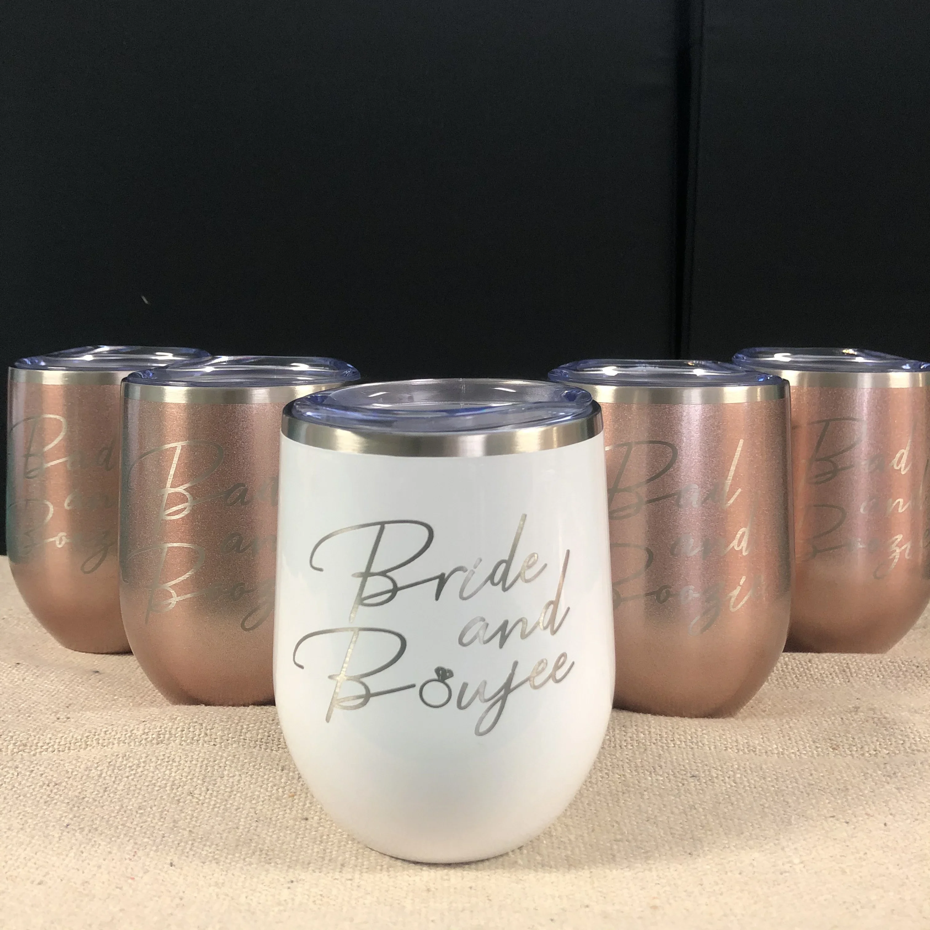 12oz Steamless Wine Tumblers
